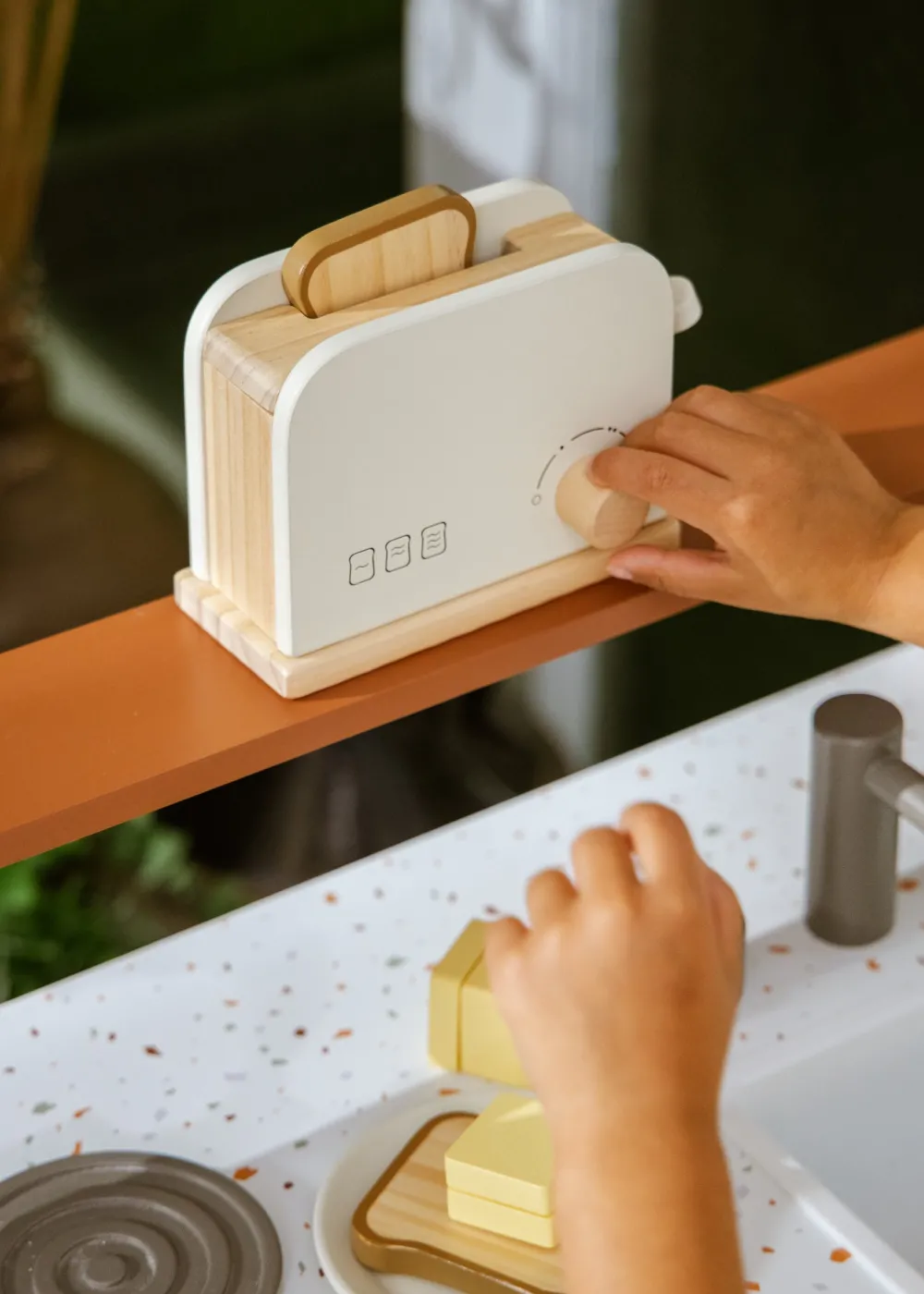 Coco Village Wooden Toaster