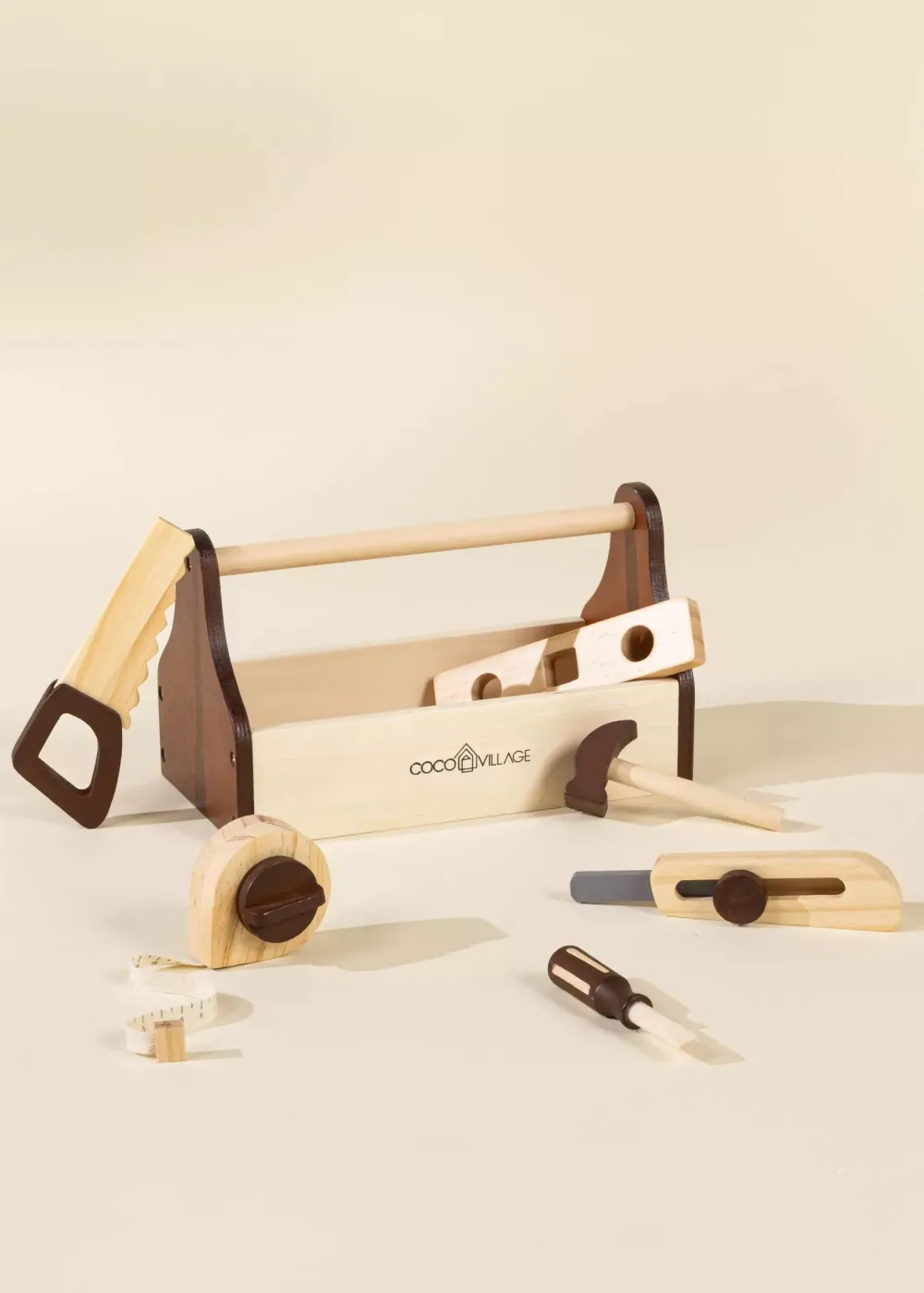 Coco Village Wooden Tool Playset