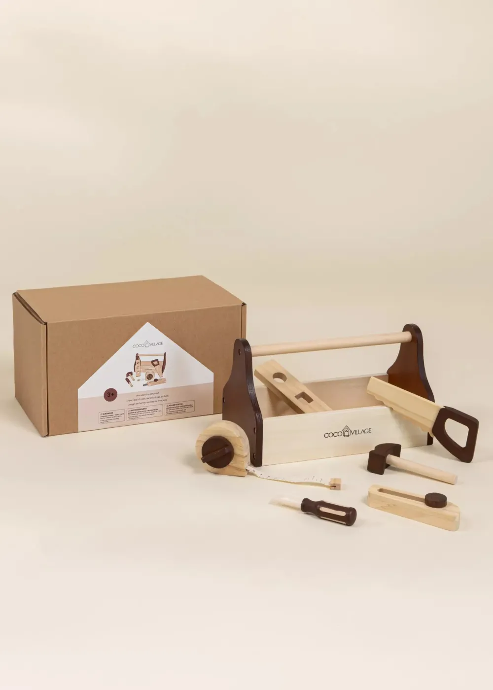 Coco Village Wooden Tool Playset