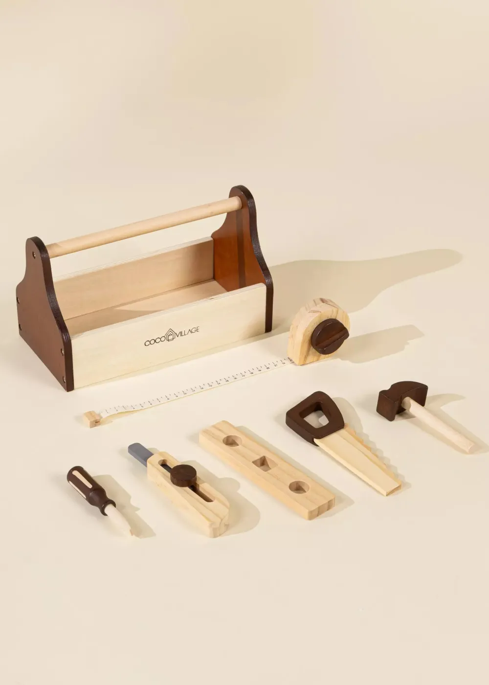 Coco Village Wooden Tool Playset