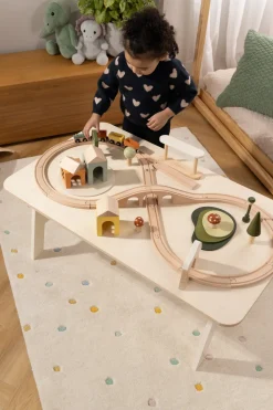 Coco Village Wooden Train & Table Playset