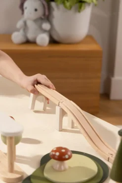 Coco Village Wooden Train & Table Playset