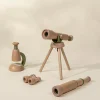 Coco Village Wooden Tripod Telescope – 15x Zoom