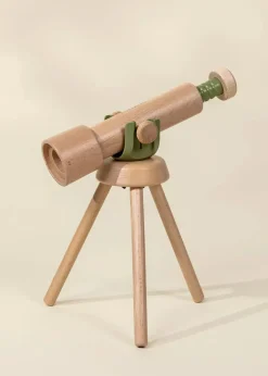 Coco Village Wooden Tripod Telescope – 15x Zoom