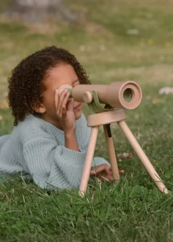 Coco Village Wooden Tripod Telescope – 15x Zoom