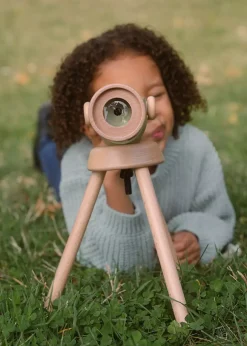 Coco Village Wooden Tripod Telescope – 15x Zoom