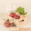 Coco Village Wooden Vegetables Playset