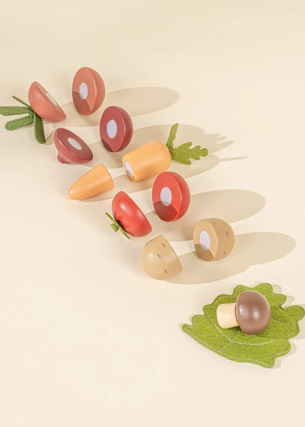 Coco Village Wooden Vegetables Playset