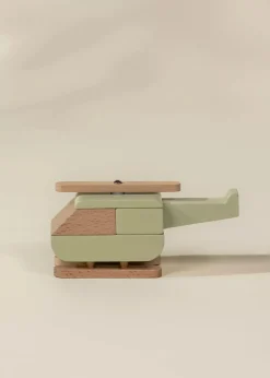 Coco Village Wooden Vehicle - Helicopter